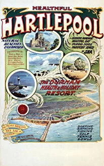 Jetty Collection: Poster, Healthful Hartlepool