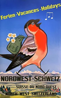 Backpack Prints: Poster, Holidays in north west Switzerland