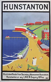 Images Dated 28th April 2021: Poster, Hunstanton, Norfolk Date: circa 1925