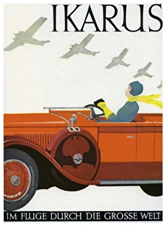 Air Line Gallery: Poster for Ikarus