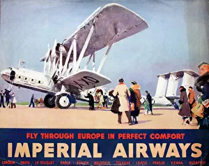 Images Dated 15th September 2015: Poster, Imperial Airways