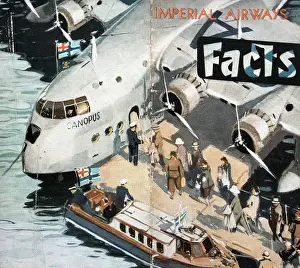 Poster, Imperial Airways Facts