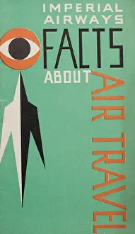 Poster, Imperial Airways, Facts about Air Travel
