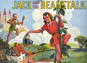 Fairytale Prints: Poster for Jack and the Beanstalk