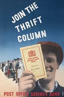 Accounts Collection: Poster, Join the Thrift Column