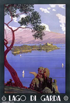 Mediterranean Collection: Poster for Lake Garda, Italy