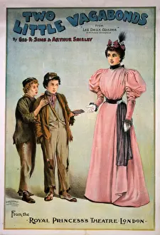 Shirley Prints: Poster, Two Little Vagabonds, Royal Princesss Theatre