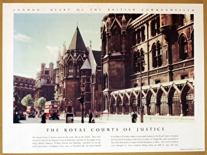 Images Dated 19th May 2015: Poster, London, Heart of the British Commonwealth