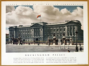 Images Dated 19th May 2015: Poster, London, Heart of the British Commonwealth
