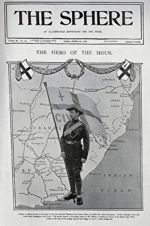 Independent Collection: Poster marking returning soldiers from the Boer war