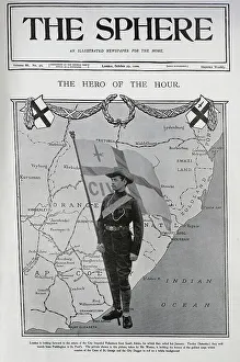 Independent Collection: Poster marking returning soldiers from the Boer war