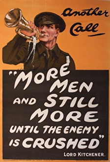 WWI Posters Gallery: Poster, More Men and Still More
