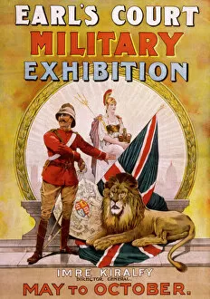 Britannia Gallery: Poster for a Military Exhibition at Earls Court