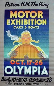 Kenwood Prints: Poster, Motor Exhibition, Olympia, London