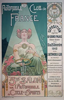 Henri Prints: Poster, Motor Show, Automobile Club of France