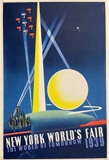 Rising Collection: Poster, New York World's Fair, The World of Tomorrow
