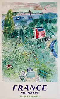 Visual Prints: Poster, Normandy, France