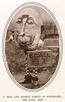 Eggs Collection: Poster Pageant - Advert for Egall, Pure Dried Eggs 1920