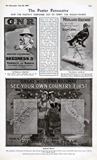 Images Dated 1st March 2018: The poster persuasive, travel advertising, 1907