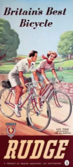 Bicycle Collection: Poster, Rudge, Britains best bicycle