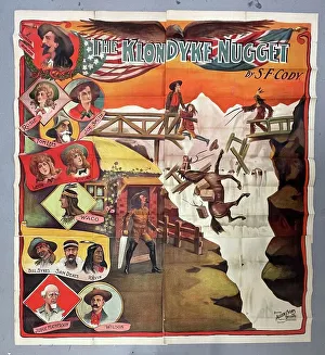 Pioneers Prints: Poster, Samuel Cody, The Klondyke Nugget