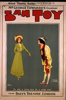 Poster, San Toy, Grand Theatre, Halifax