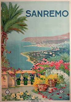 Remo Prints: Poster, Sanremo, Italy