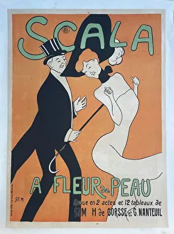 Acts Prints: Poster, Scala, A Fleur de Peau by SEM