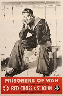 Donations Gallery: Poster seeking donations for Prisoners of War