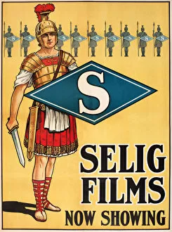 Poster, Selig Films, now showing