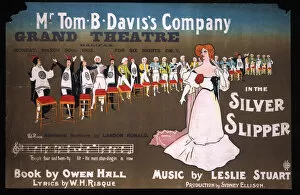 Poster, The Silver Slipper, Grand Theatre, Halifax