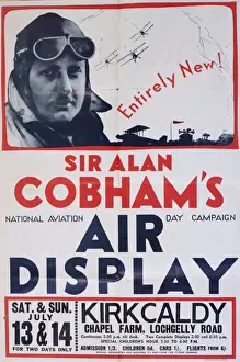Circus Prints: Poster, Sir Alan Cobhams National Aviation Day Campaign