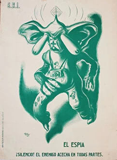 Ears Collection: Poster, The Spy, Spanish Civil War