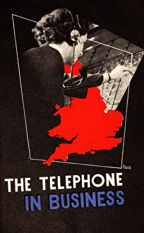 Poster, The Telephone in Business Poster, The Telephone in Business
