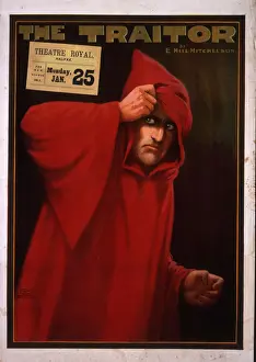 Treason Prints: Poster, The Traitor, Grand Theatre, Halifax