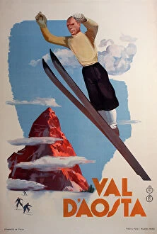 Franz Collection: Poster, Val d'Aosta, Italy