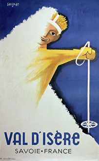 Poster, Val d'Isere, France