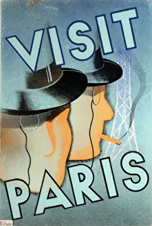 Poster, Visit Paris