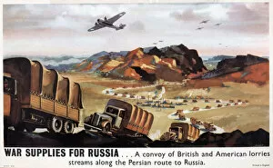 Poster, War Supplies for Russia, WW2