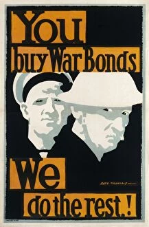 War Posters Gallery: Poster for Ww1 War Bonds