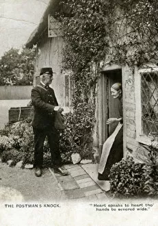 Knock Gallery: Postman Delivering Letters, Unknown location
