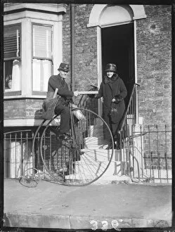 Dressed Collection: Postman on Pennyfarthing