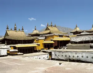 Potala Palace. CHINA. Rebuilt in 17th c. Tibetan