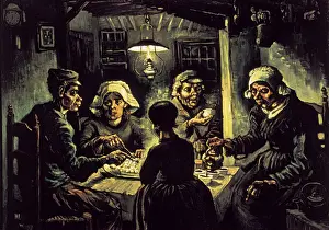 1853 Prints: The Potato Eaters