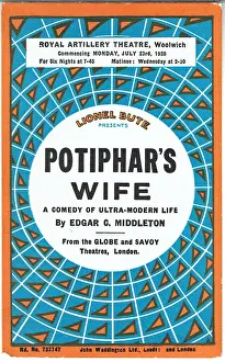 Potiphar Prints: Potiphars Wife by Edgar C Middleton