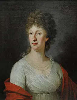 Curl Prints: Potrait of Holy Roman Empress Maria Theresa (1717-1780)