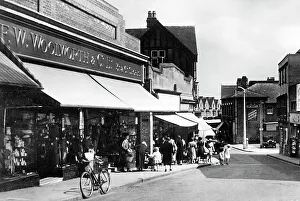Bishops Prints: Potter Street, Bishops Stortford early 1900's