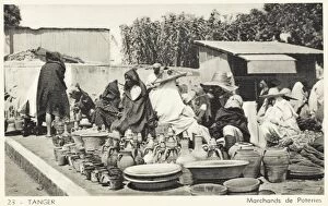 Amphorae Gallery: Pottery Sellers - Tangiers, Morocco