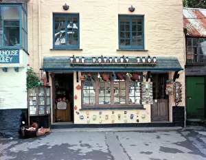 Polperro Prints: The Pottery Shop, Polperro