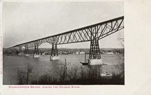 Walkway Collection: Poughkeepsie Bridge, Dutchess County, NY State, USA
